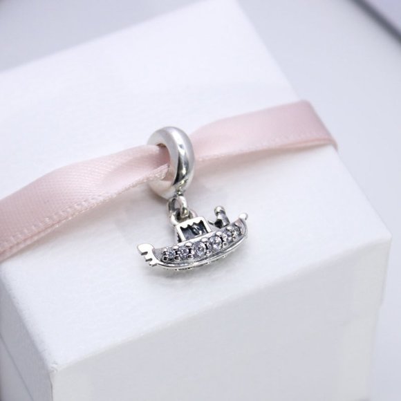 Pandora Gondola Dangle Charm s925 Sterling Silver Travel Charm - Picture 4 of 6